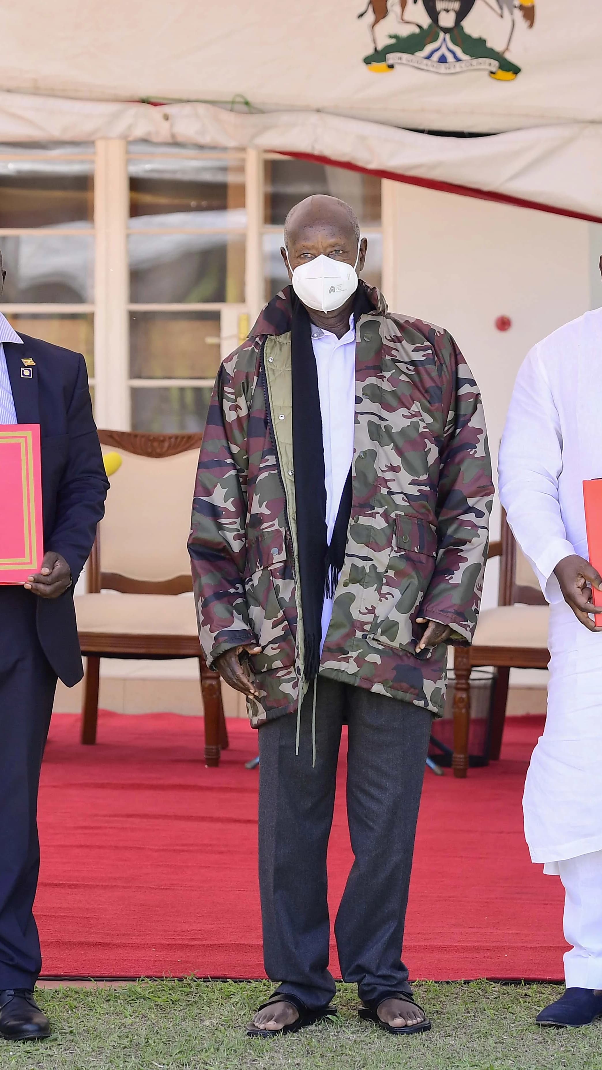 Museveni félicite le Parlement pour l'adoption de la loi UPDF